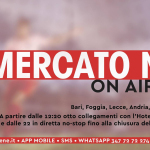 Radio mercato: No-Stop On air da Milano