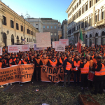 Olivicoltura pugliese in ginocchio: i gilet arancioni invadono Roma