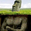 'Isola di Pasqua: sotto le teste dei Moai c’è anche il corpo'