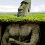 'Isola di Pasqua: sotto le teste dei Moai c’è anche il corpo'