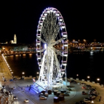 Bari, la ruota panoramica resterà sino ad aprile