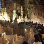 Visita di Sergio Mattarella alle Grotte di Castellana